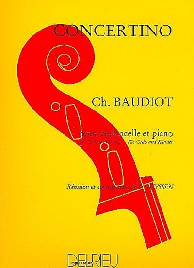 Concertinopour violoncelle et piano