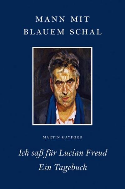 Mann mit blauem Schal