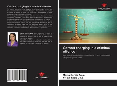 Correct charging in a criminal offence