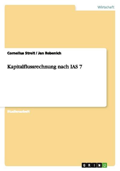 Kapitalflussrechnung nach IAS 7