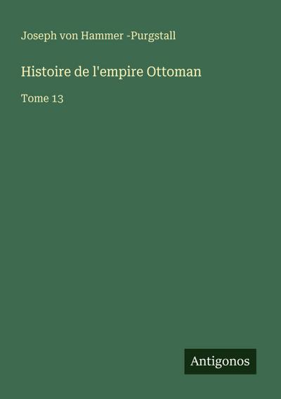 Histoire de l’empire Ottoman