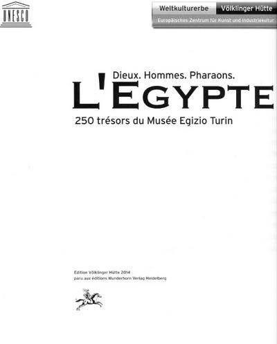 L’Egypte.Dieux.Hommes.Pharaons