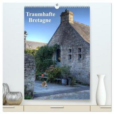 Bretagne. Traumhafte Gesichter einer Region (hochwertiger Premium Wandkalender 2026 DIN A2 hoch), Kunstdruck in Hochglanz