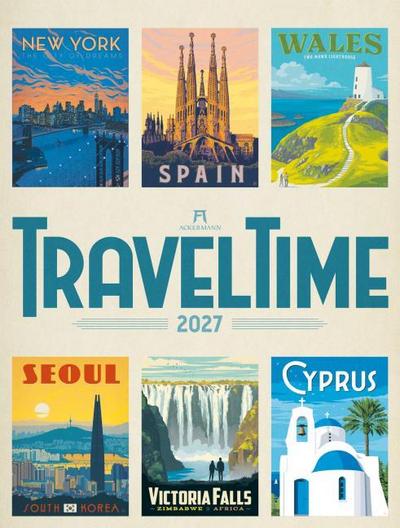 Travel Time Plakate-Kalender 2027