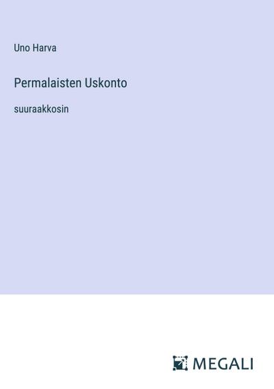 Permalaisten Uskonto