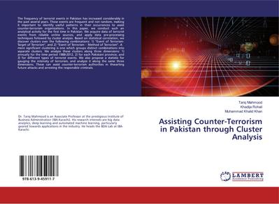 Assisting Counter-Terrorism in Pakistan through Cluster Analysis
