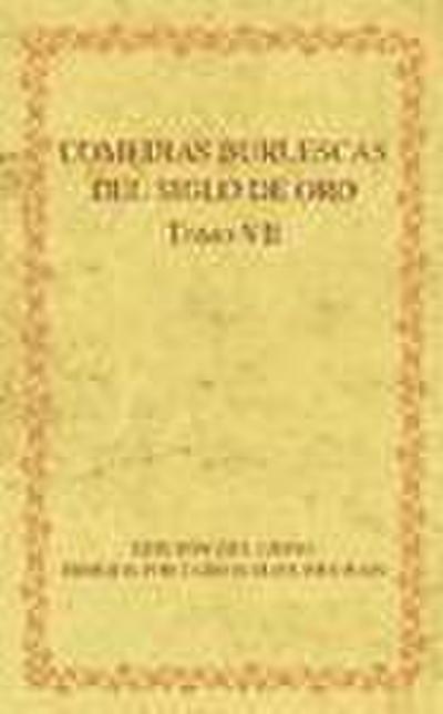 Comedias burlesca del siglo de oro, VII