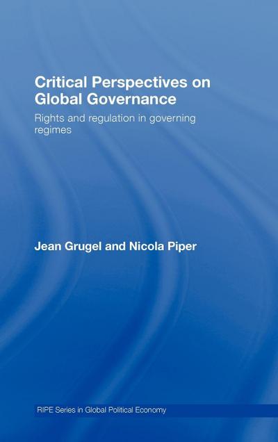 Critical Perspectives on Global Governance