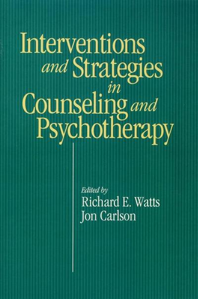 Intervention & Strategies in Counseling and Psychotherapy