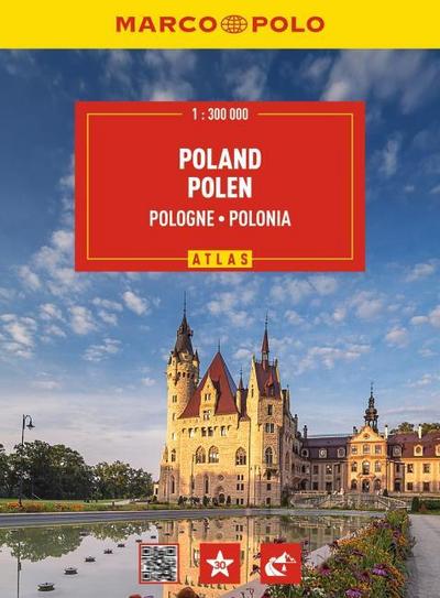 MARCO POLO Reiseatlas Polen 1:300.000