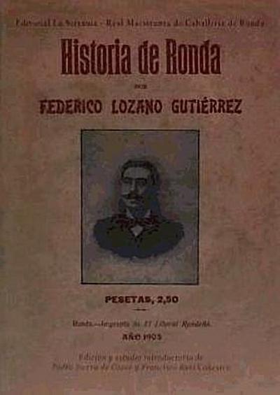 Lozano Gutierrez, F: Historia de Ronda