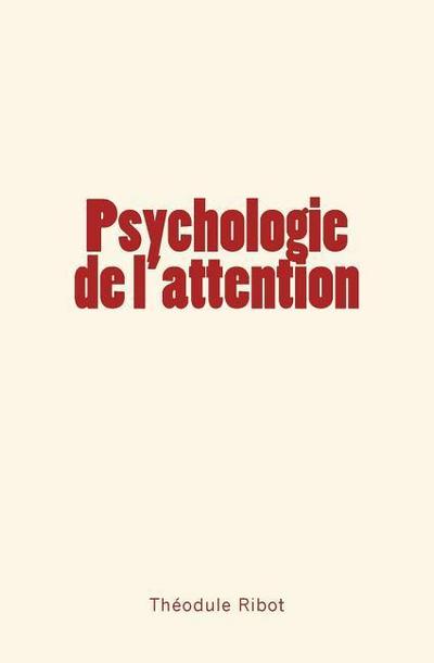 Psychologie de l’attention