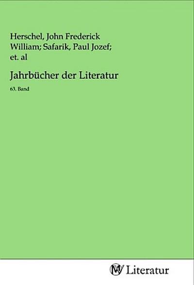 Jahrbücher der Literatur