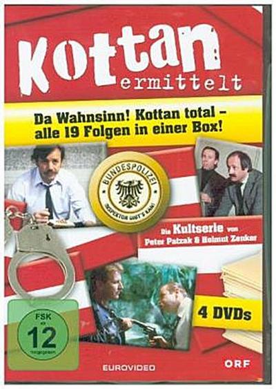 Kottan ermittelt - Olle Folgen in ana Schochtl! Collector’s Box
