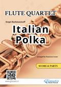 Italian Polka - Flute Quartet score & parts