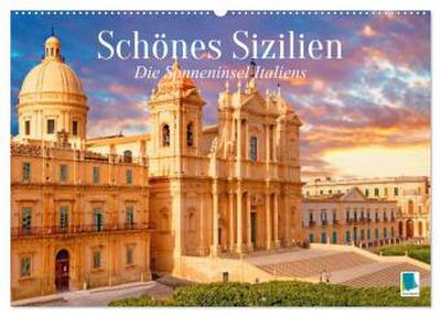 Schönes Sizilien: die Sonneninsel Italiens (Wandkalender 2026 DIN A2 quer), CALVENDO Monatskalender