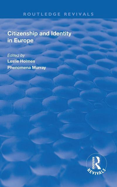 Citizenship and Identity in Europe