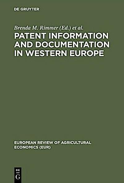 Patent information and documentation in Western Europe