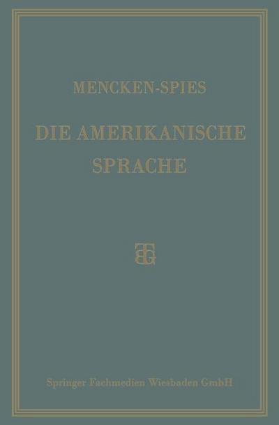 Die Amerikanische Sprache