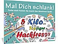 Malbuch für Erwachsene: Mal Dich schlank!