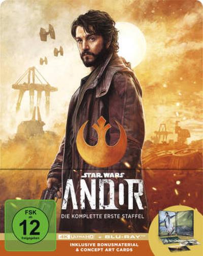 Andor. Staffel.1, 3 4K UHD-Blu-ray + 3 Blu-ray (Limited Steelbook)