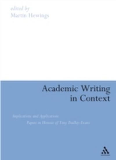 Academic Writing in Context