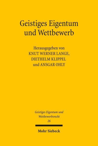 Geistiges Eigentum und Wettbewerb