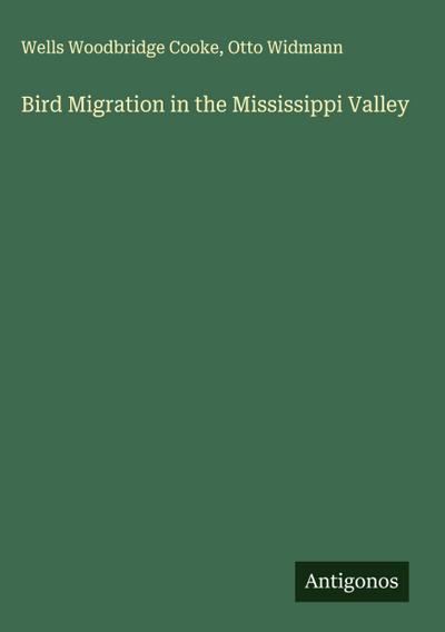 Bird Migration in the Mississippi Valley