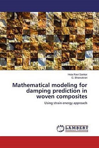 Mathematical modeling for damping prediction in woven composites