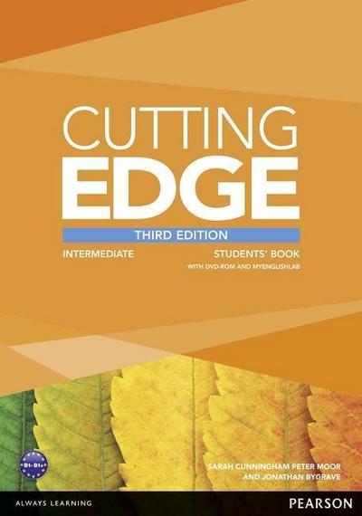 Cutting Edge, Intermediate, 3rd Edition Cutting Edge 3rd Edition Intermediate Students’ Book with DVD and MyEnglishLab Pack, m. 1 Beilage, m. 1 Online-Zugang; .