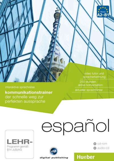 Español - Interaktive Sprachreise Kommunikationstrainer, CD-ROM + Audio-CD