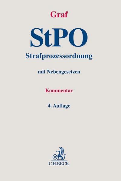 Strafprozessordnung (StPO), Kommentar