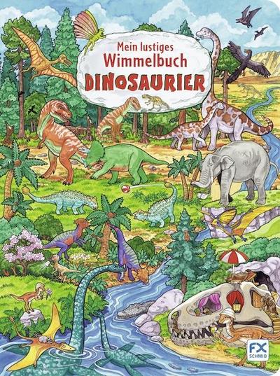 Mein lustiges Wimmelbuch Dinosaurier
