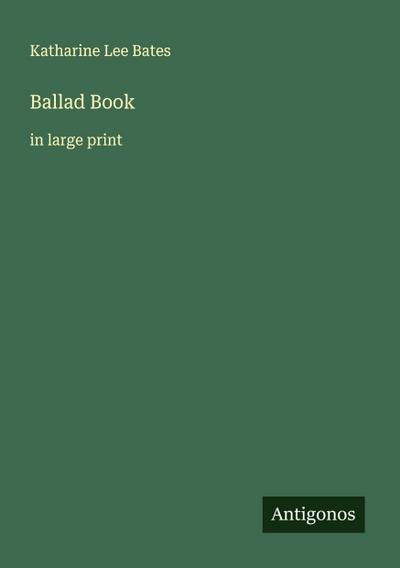 Ballad Book