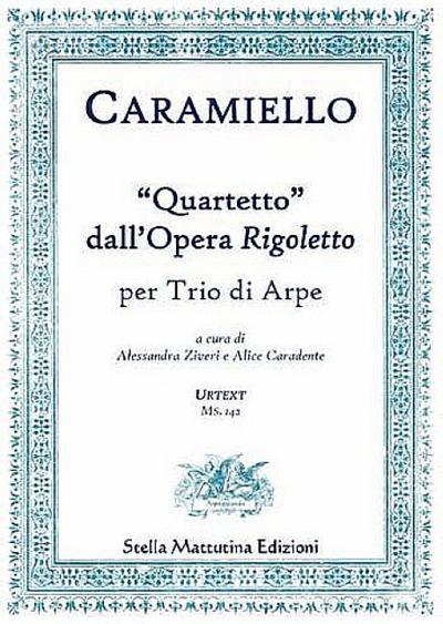 Quartetto dall’Opera Rigolettofor 3 harps