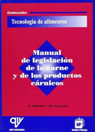 Manual de legislación de la carne y de los productos cárnicos