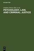 Psychology, Law, and Criminal Justice