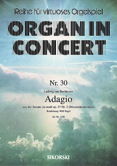 Adagio aus der Mondschein-Sonatefür E-Orgel