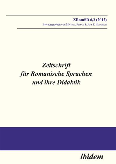 Zeitschrift für Romanische Sprachen und ihre Didaktik