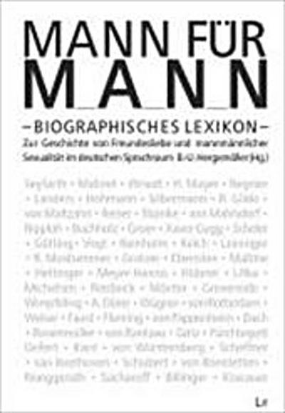 Mann für Mann, 2 Bde.