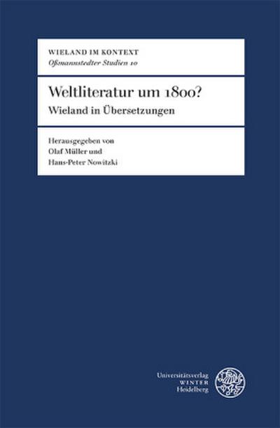 Weltliteratur um 1800?