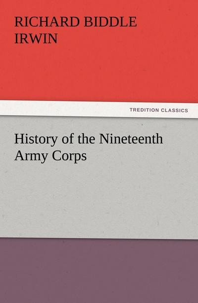 History of the Nineteenth Army Corps