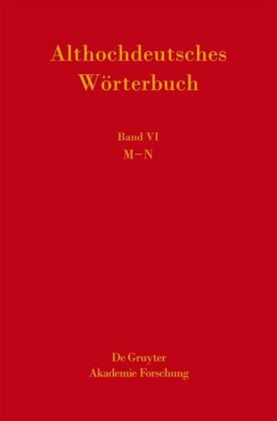 Althochdeutsches Wörterbuch M-N