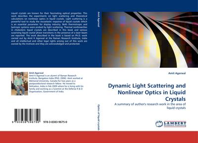 Dynamic Light Scattering and Nonlinear Optics in Liquid Crystals