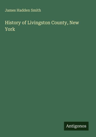 History of Livingston County, New York