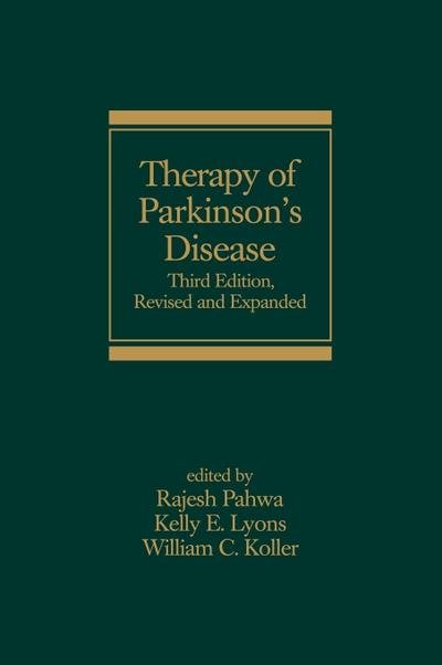 Therapy of Parkinson’s Disease