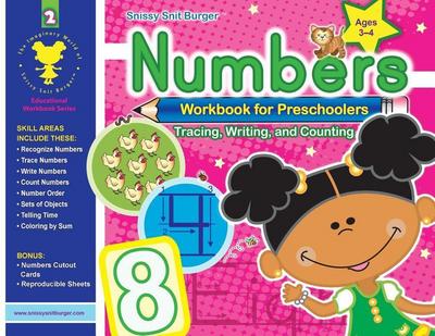 Snissy Snit Burger(TM) Numbers Workbook for Preschoolers