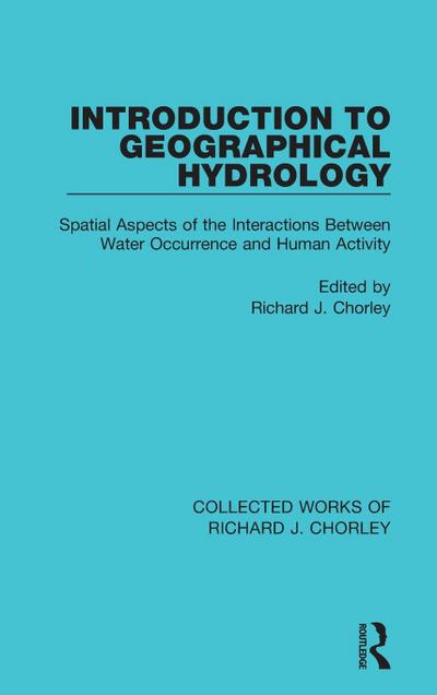Introduction to Geographical Hydrology