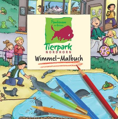 Tierpark Nordhorn Wimmel-Malbuch