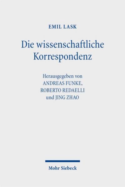 Die wissenschaftliche Korrespondenz